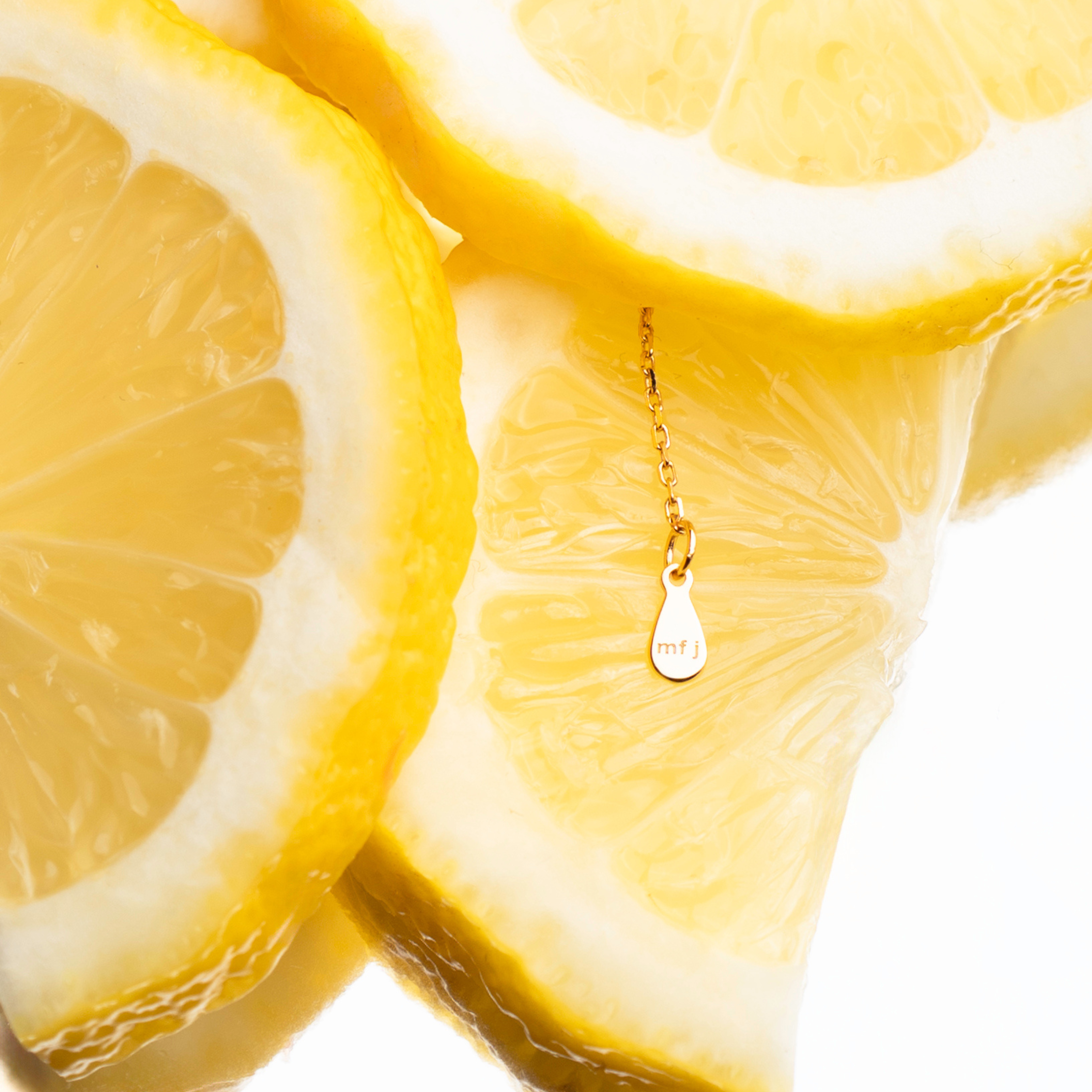 Bracciale smaltato Giallo
