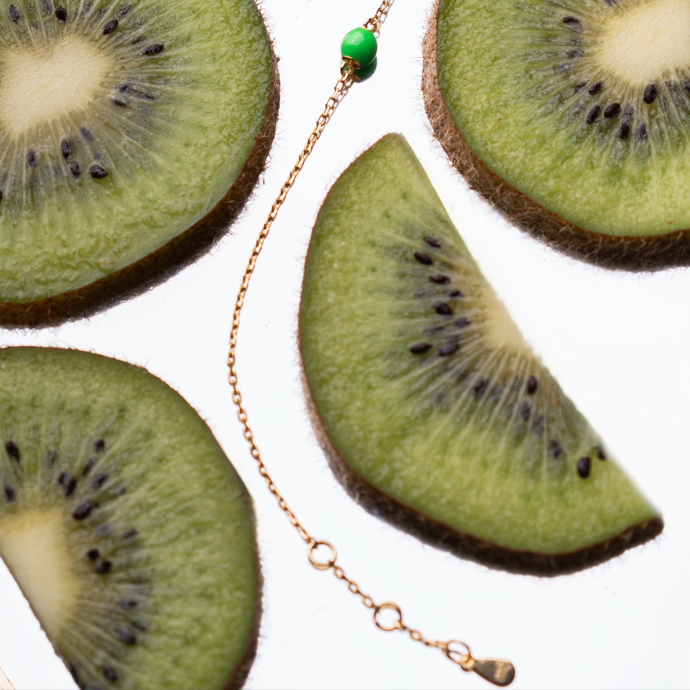 Bracciale smaltato Verde